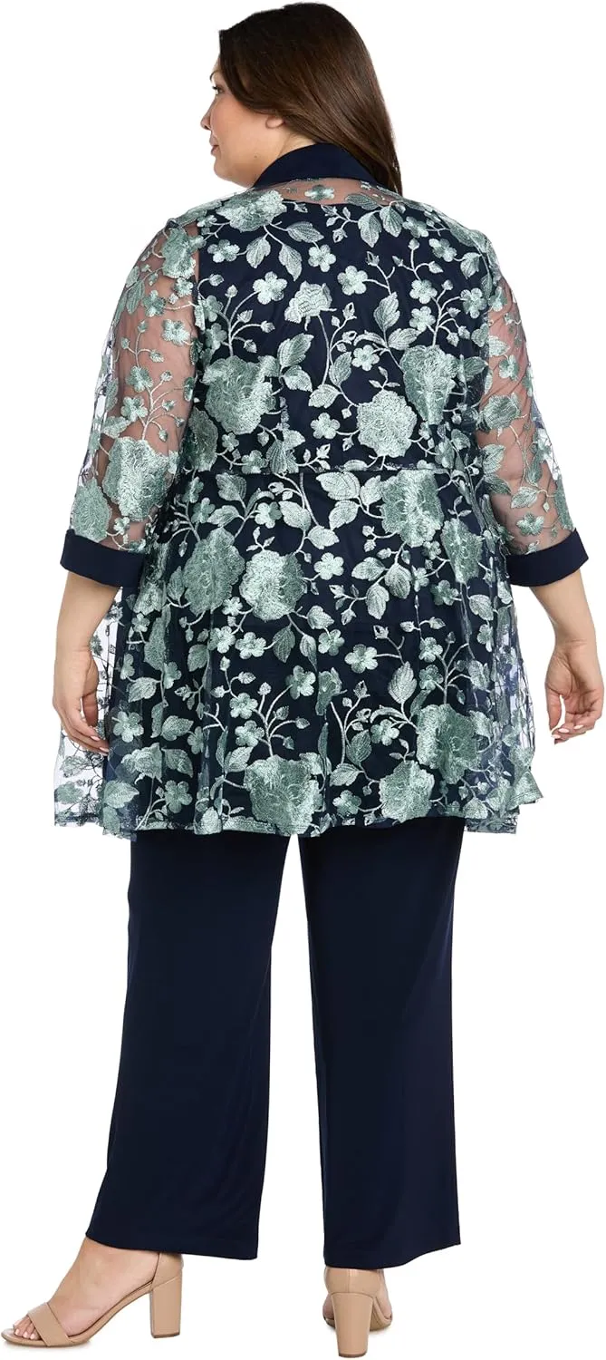 R&M Richards Women's Bloom Threadwork Formal Ensemble