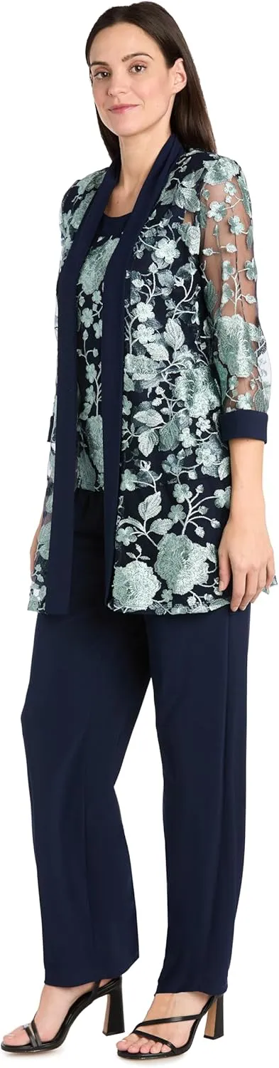 R&M Richards Women's Bloom Threadwork Formal Ensemble