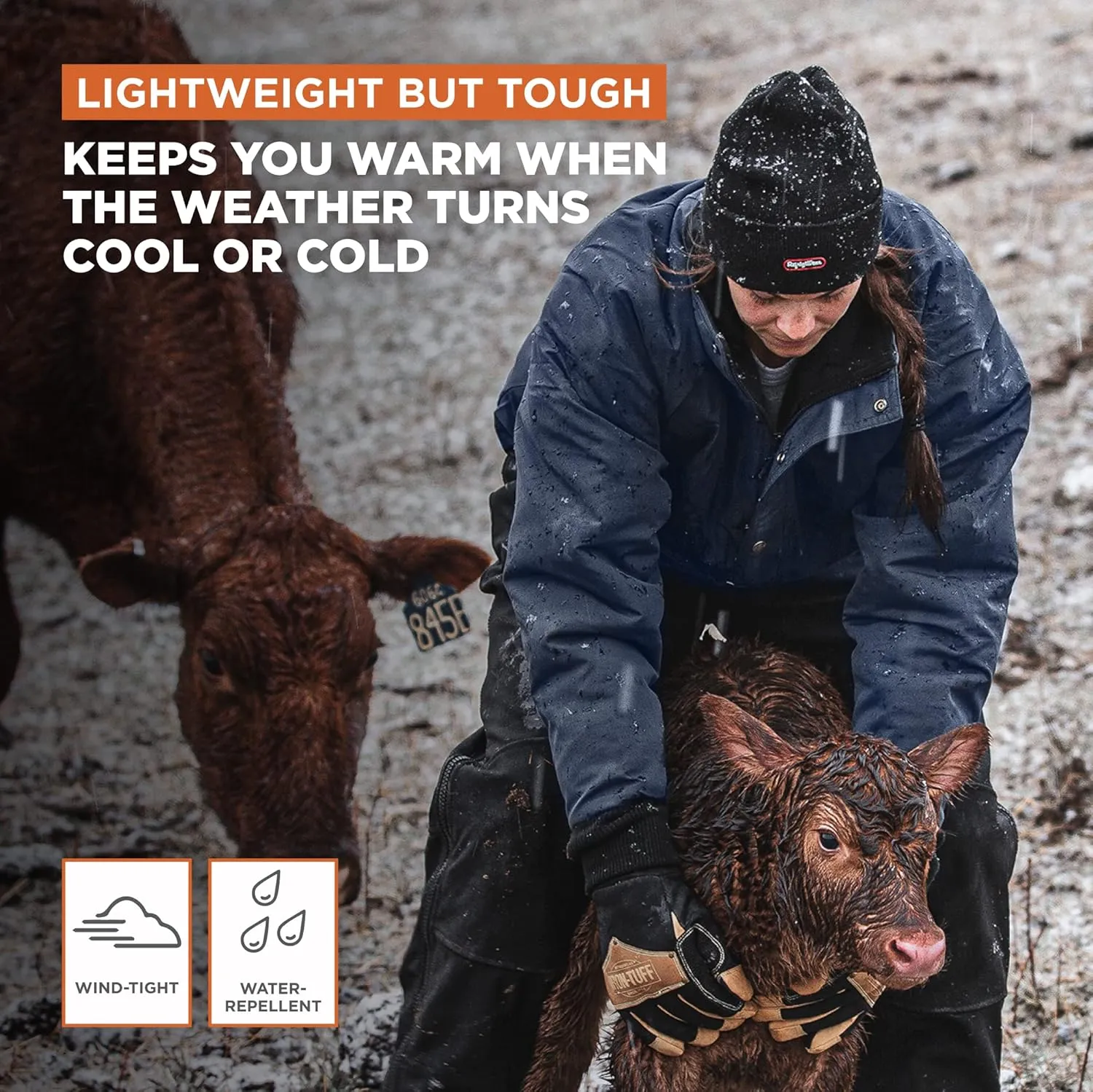 RefrigiWear ChillBreaker Lightweight All-Season Water-Resistant Insulated Jacket
