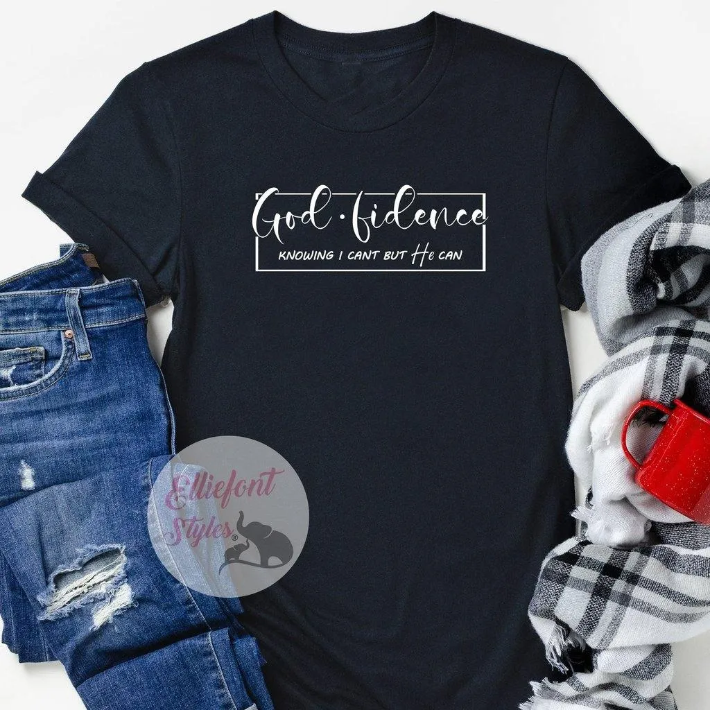 Religious Shirts Godfidence Shirt