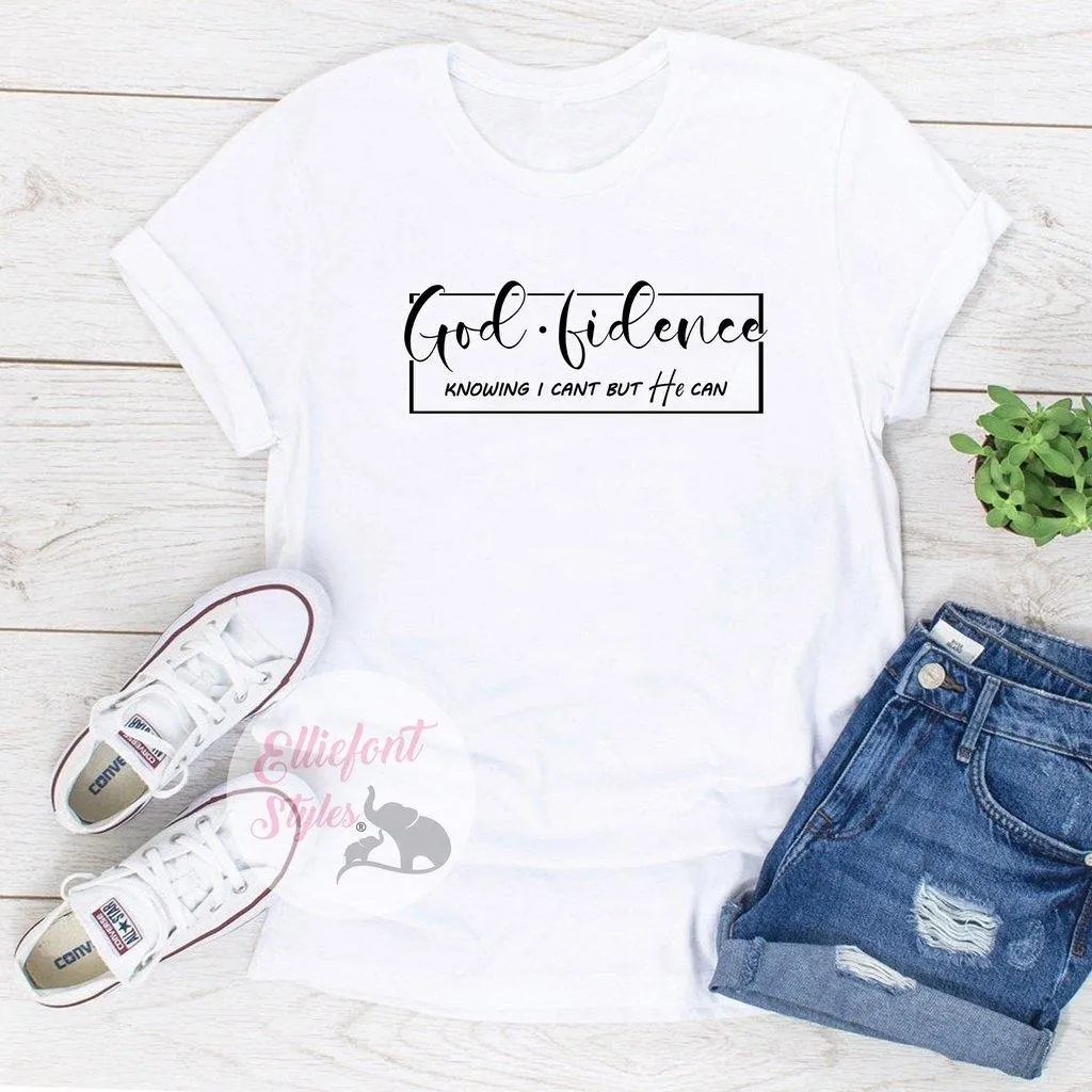Religious Shirts Godfidence Shirt