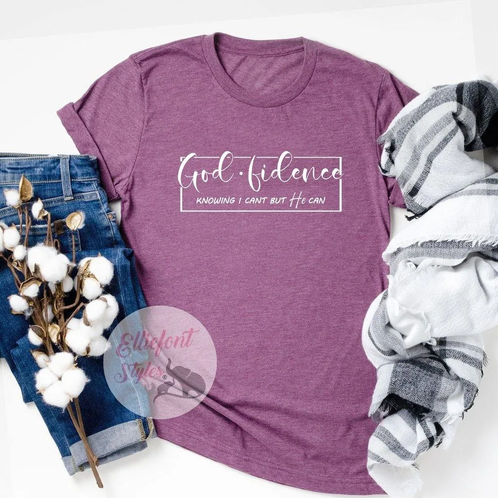 Religious Shirts Godfidence Shirt