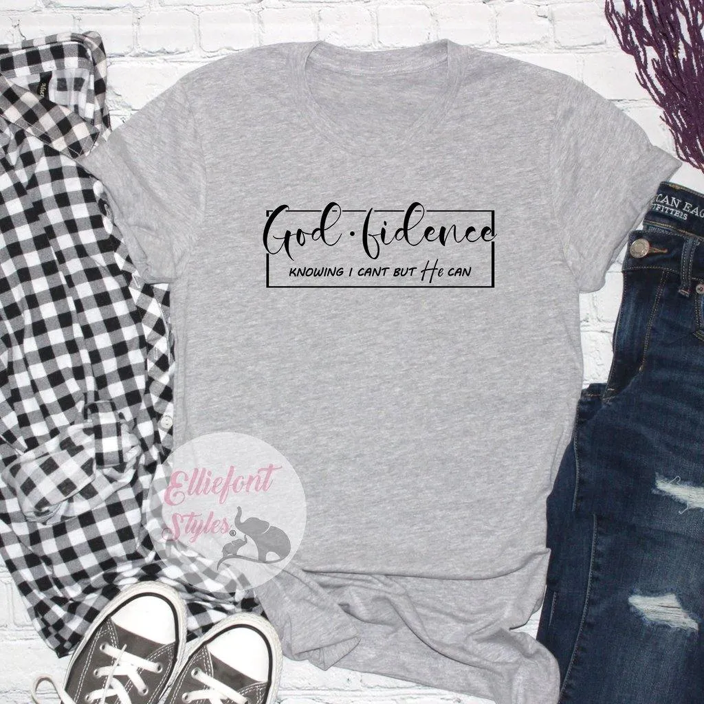 Religious Shirts Godfidence Shirt