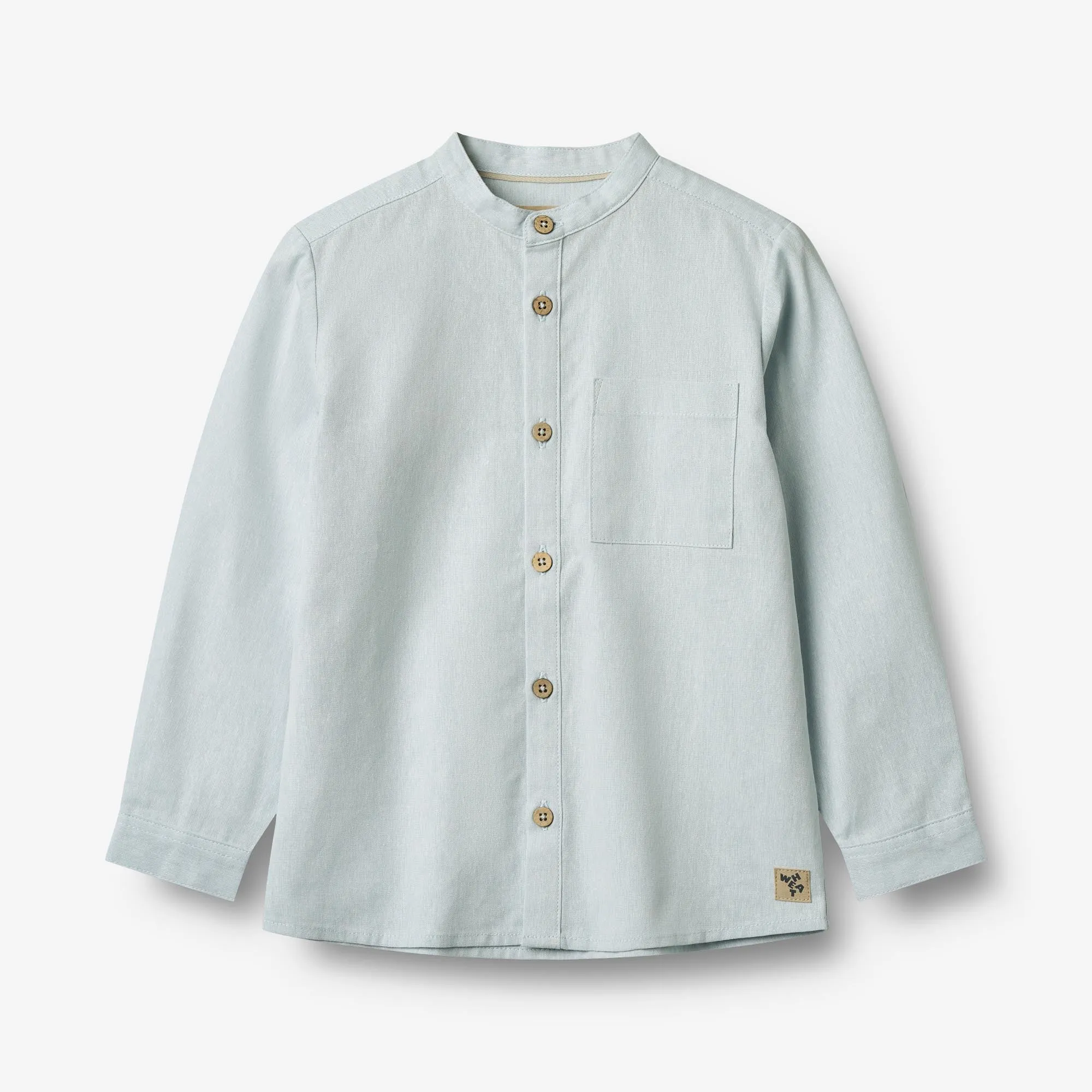 Shirt Willum - light blue chambray