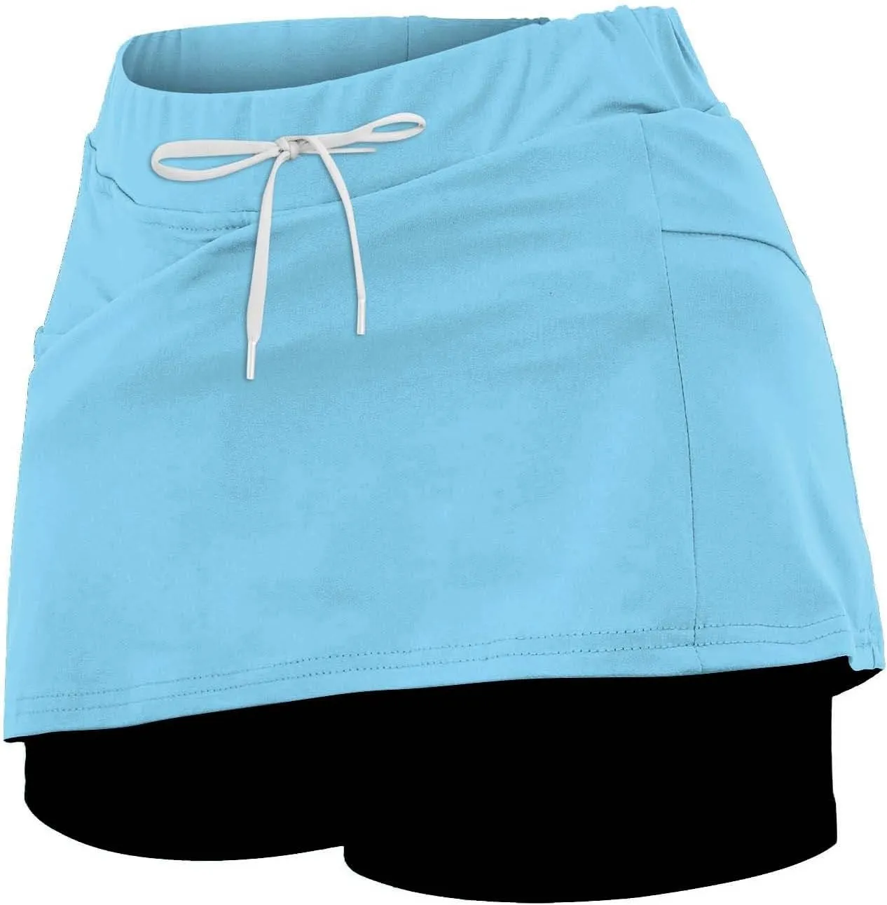 Skorts for Women with Pockets High Waist Tummy Control Womens Yoga Shorts Casual Athletic Tennis Mini Short Skirts