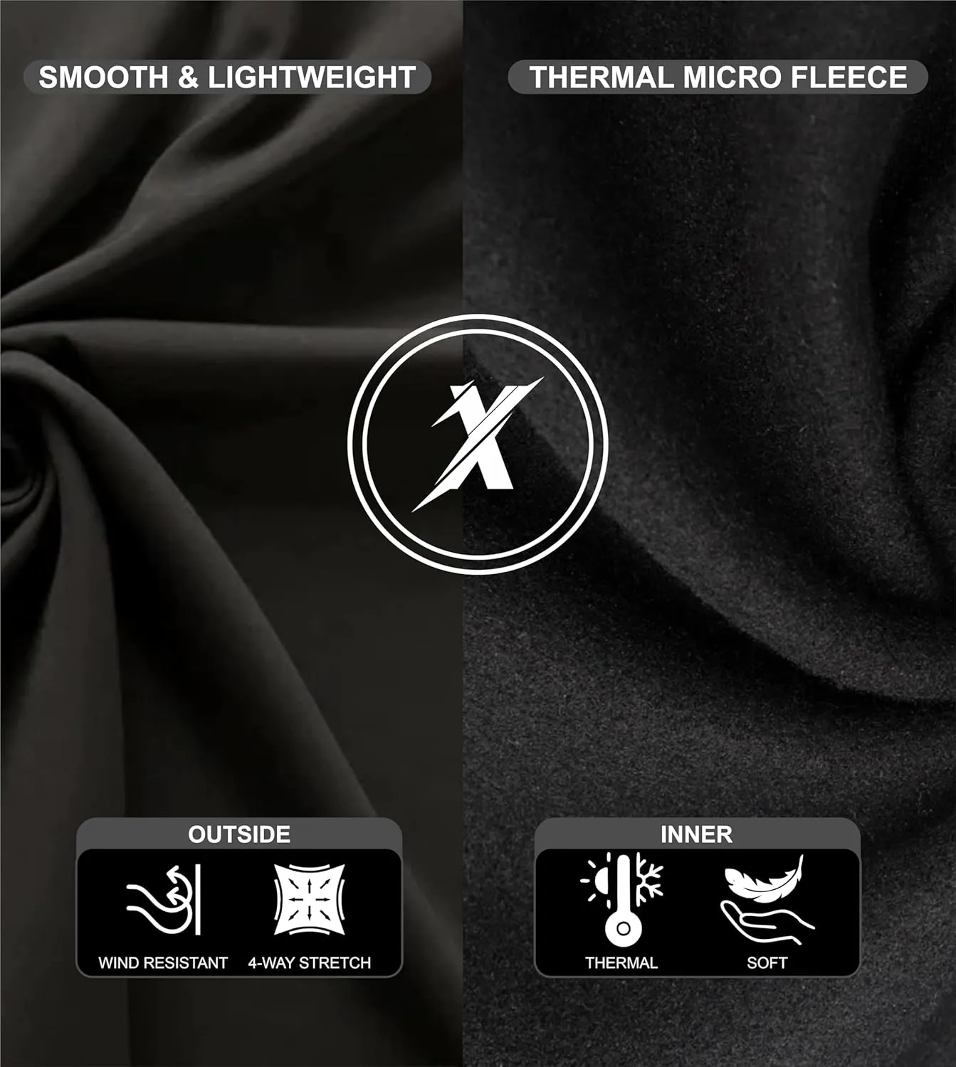 Sparx Fleece Lined Leggings for Women Warm Winter Thermal Tights High Waisted Yoga Pants Cold Weather with Pockets