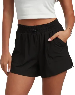 Spyder Womens Athletic Shorts - Stretch Woven Running Shorts for Women with Liner & Elastic Waist for Hiking Gym Casual Wear