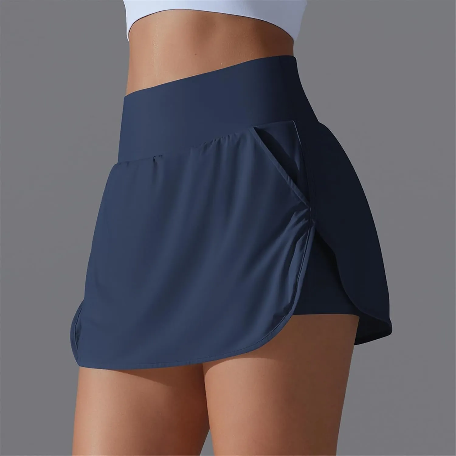 Tennis Skorts for Women with Pockets Athletic Skirt Golf Skirts for Tummy Control Lightweight Summer Skorts Skirt