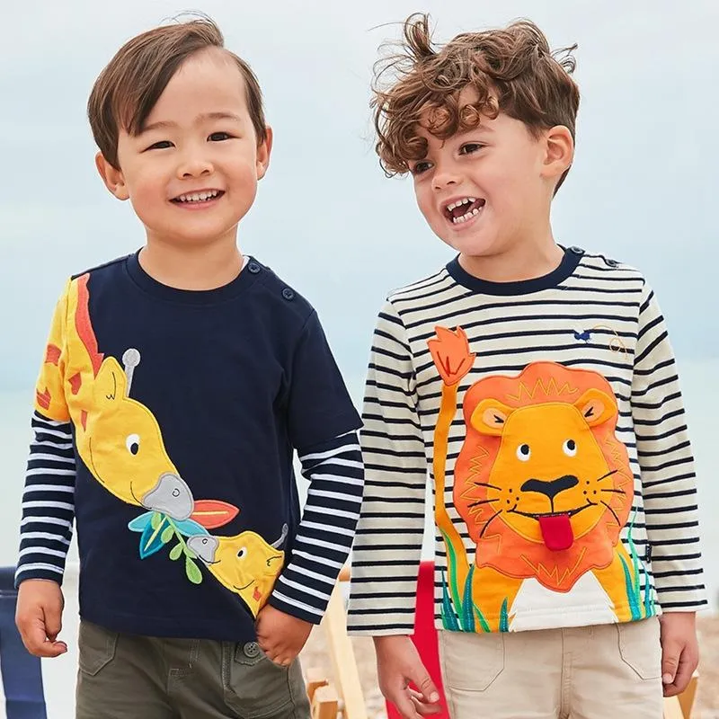 Toddler Giraffe Long Sleeve Top