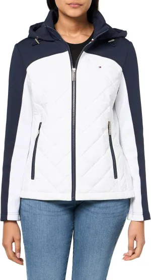 Tommy Hilfiger Women's Quilted Scuba Outerwear