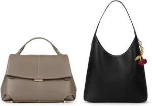 Top Handle Bag Handbags Satchel   Faux Suede/Leather Hobo Shoulder Bag