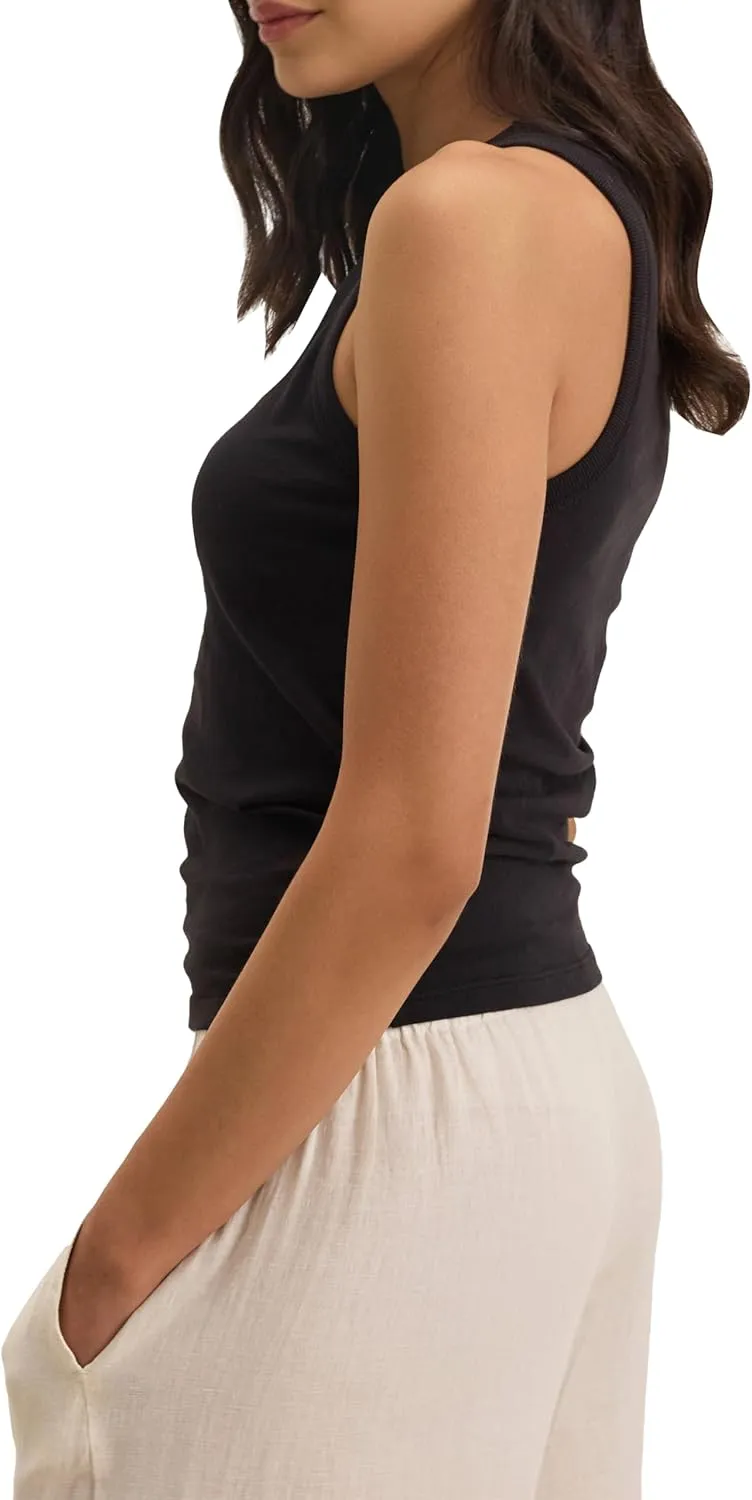 Velvet by Graham & Spencer Women's Greer Organic Jersey Tank Top by Cleo Wade