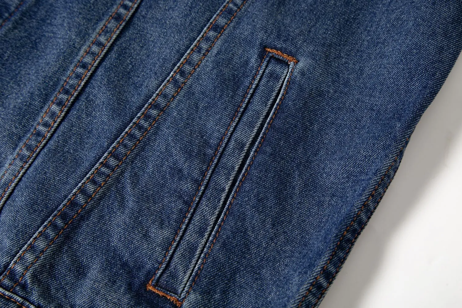 voeeron Denim Jacket Men Durable Comfortable and High Performance Jean Jacket Men