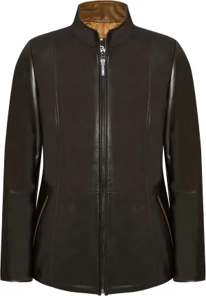 Women's Italian Genuine Leather Jacket - Real Lambskin Leather Jacket for Women