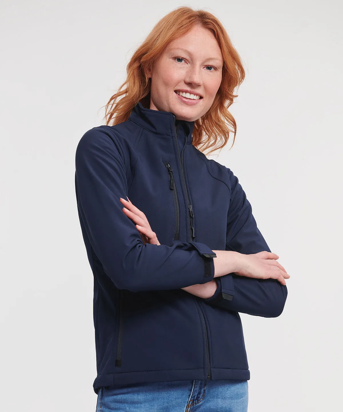Womens softshell jacket | Bottle Green