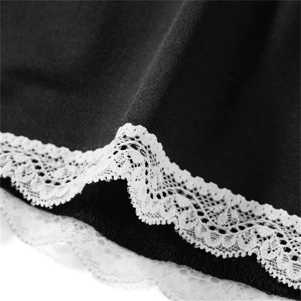 Women's Solid Color Casual V-Neck Lace Bow Stitching Slim Fit Camisole Top