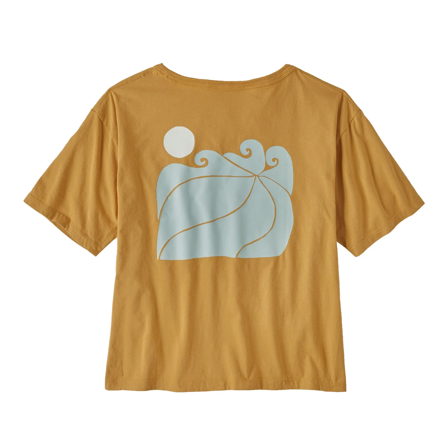 Womens Sunrise Rollers Organic Easy-Cut Tee