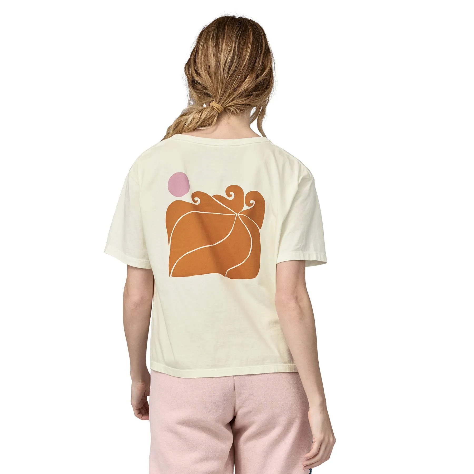 Womens Sunrise Rollers Organic Easy-Cut Tee