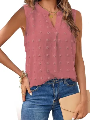 Womens Tops Summer Tank Top for Women Sleeveless Shirts Spring Corset V Neck Dressy Casual Tshirts