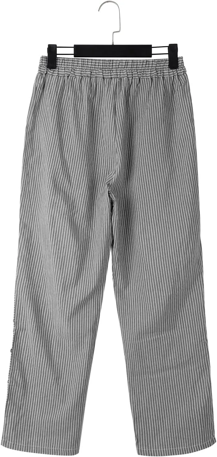 Womens Wide Leg Pants Leg Pants Fashion Drawstring Elastic Trousers Comfy Straight Long Fall Fashion Outfits