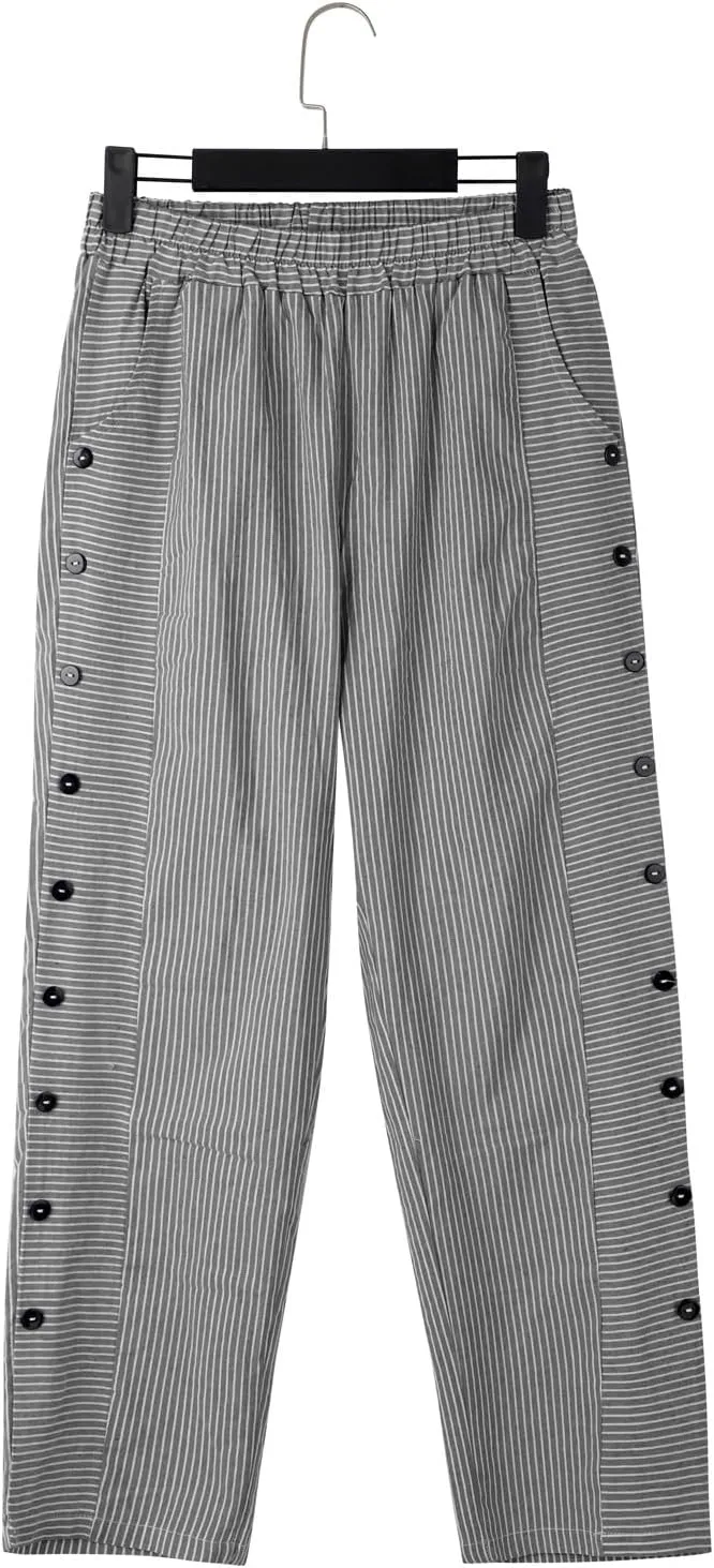 Womens Wide Leg Pants Leg Pants Fashion Drawstring Elastic Trousers Comfy Straight Long Fall Fashion Outfits