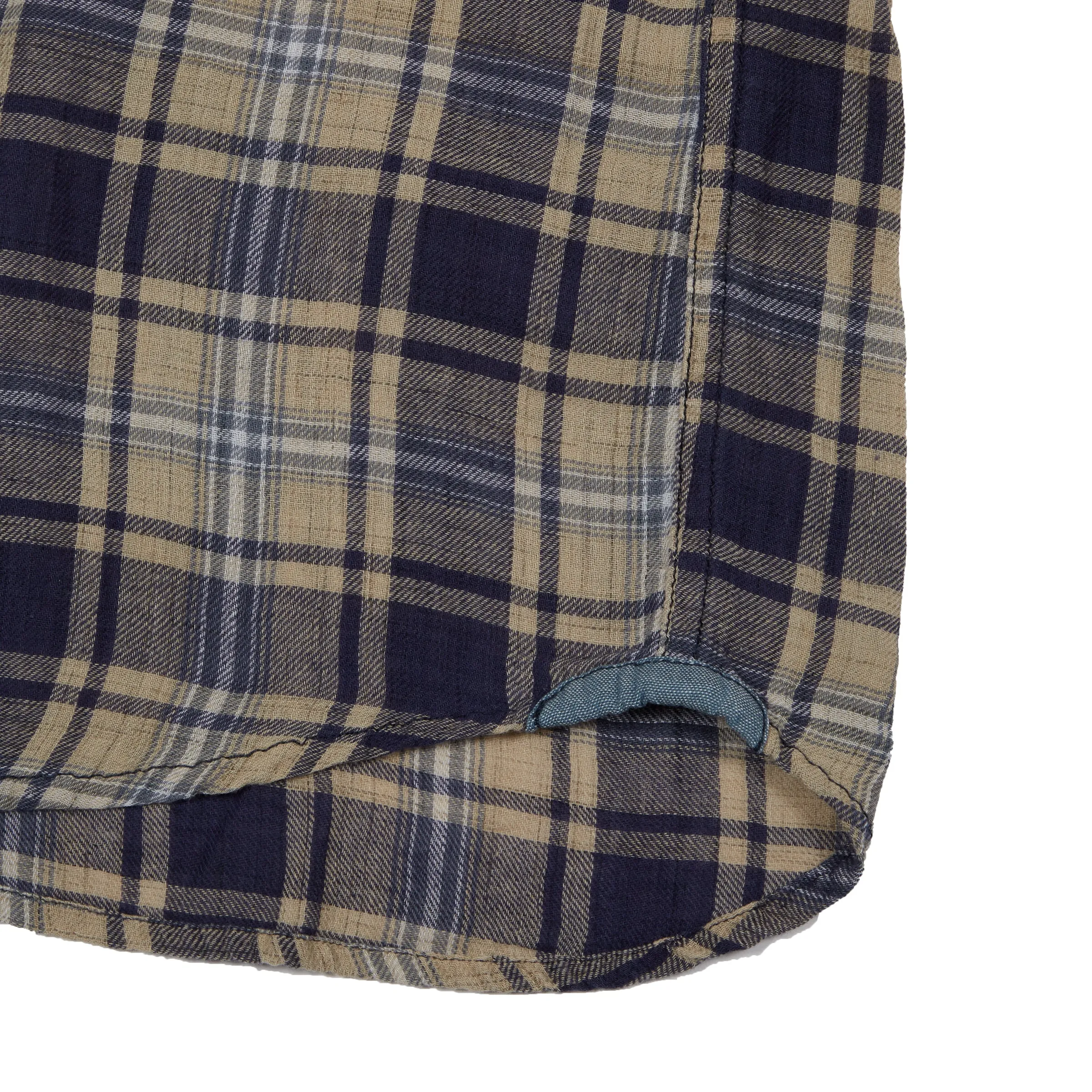 Wooton Power Loom Twill Long Sleeve Shirt - Blue Depth/Humus (Final Sale)