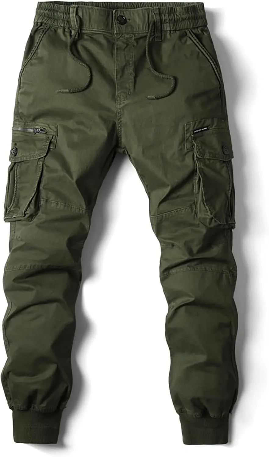Zeiyignr Tactical Cargo Pants for Men Casual Work Hiking Sweatpants Joggers Outdoor Camping Fishing Trousers with Pockets