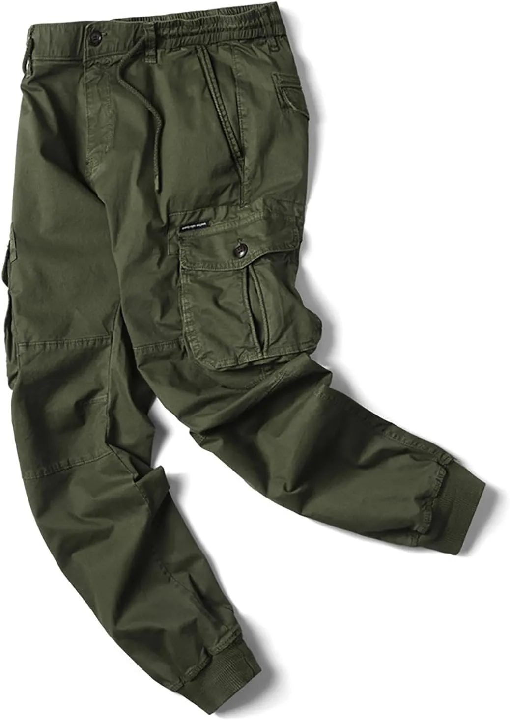Zeiyignr Tactical Cargo Pants for Men Casual Work Hiking Sweatpants Joggers Outdoor Camping Fishing Trousers with Pockets